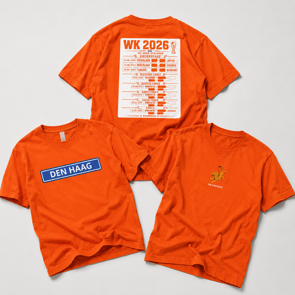 wk 2026 oranje kleding shirts hoodies nederland