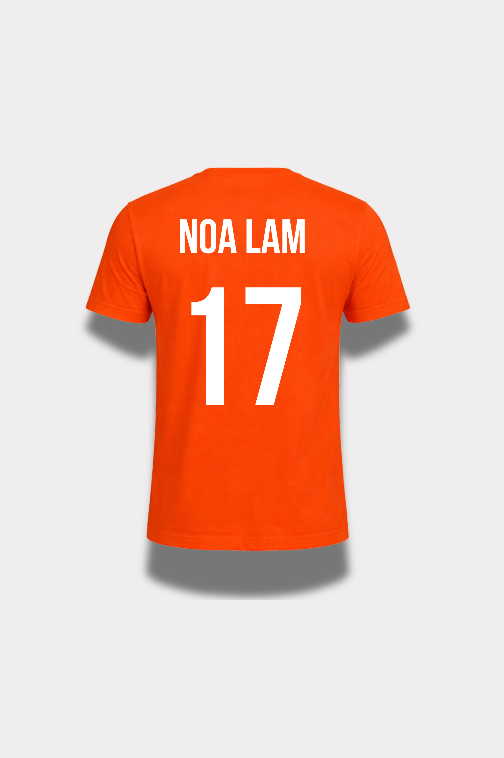 Oranje Noa Lam shirt