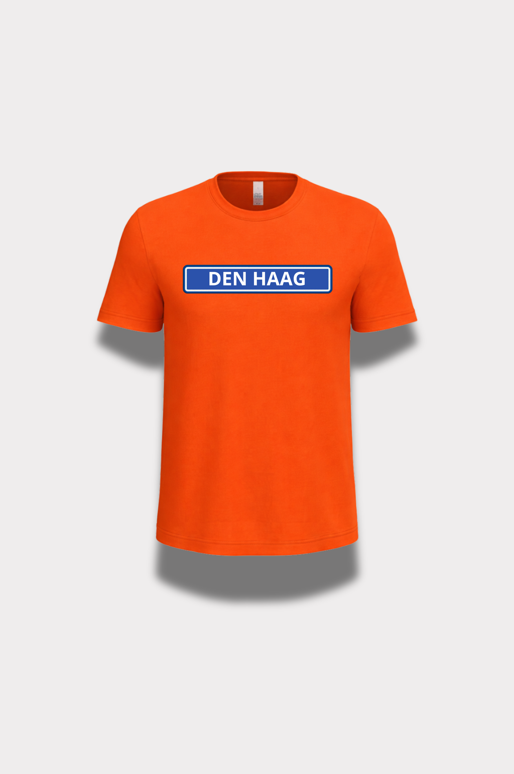 Oranje Aanpasbaar Stads shirt