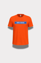 Oranje Aanpasbaar Stads shirt