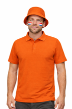 Oranje Polo Zonder Opdruk