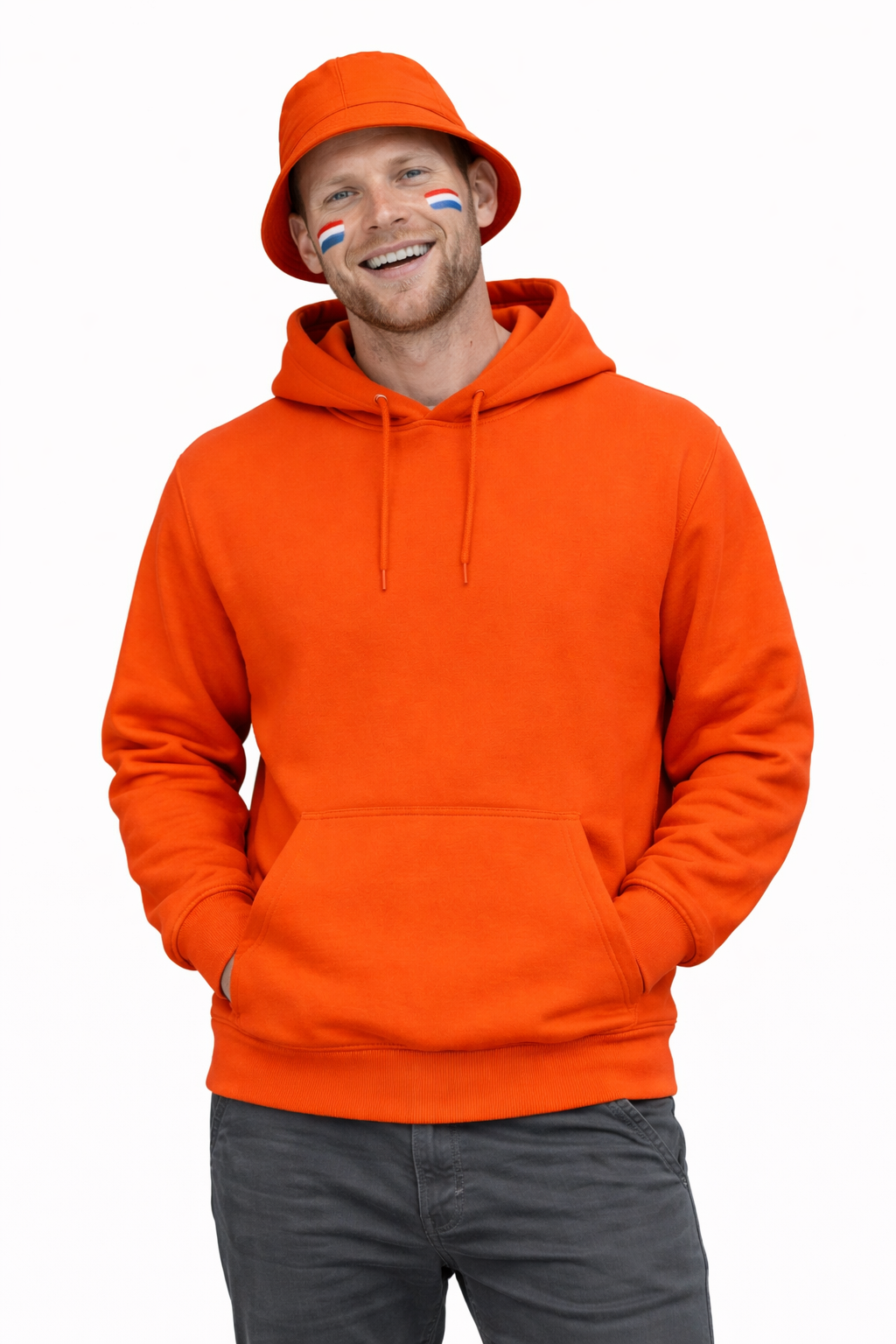 Oranje Hoodie