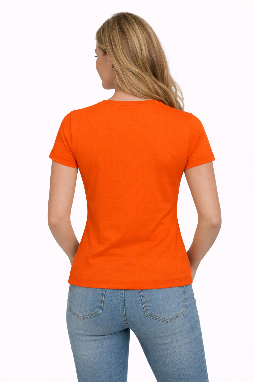 Oranje T-shirt Dames