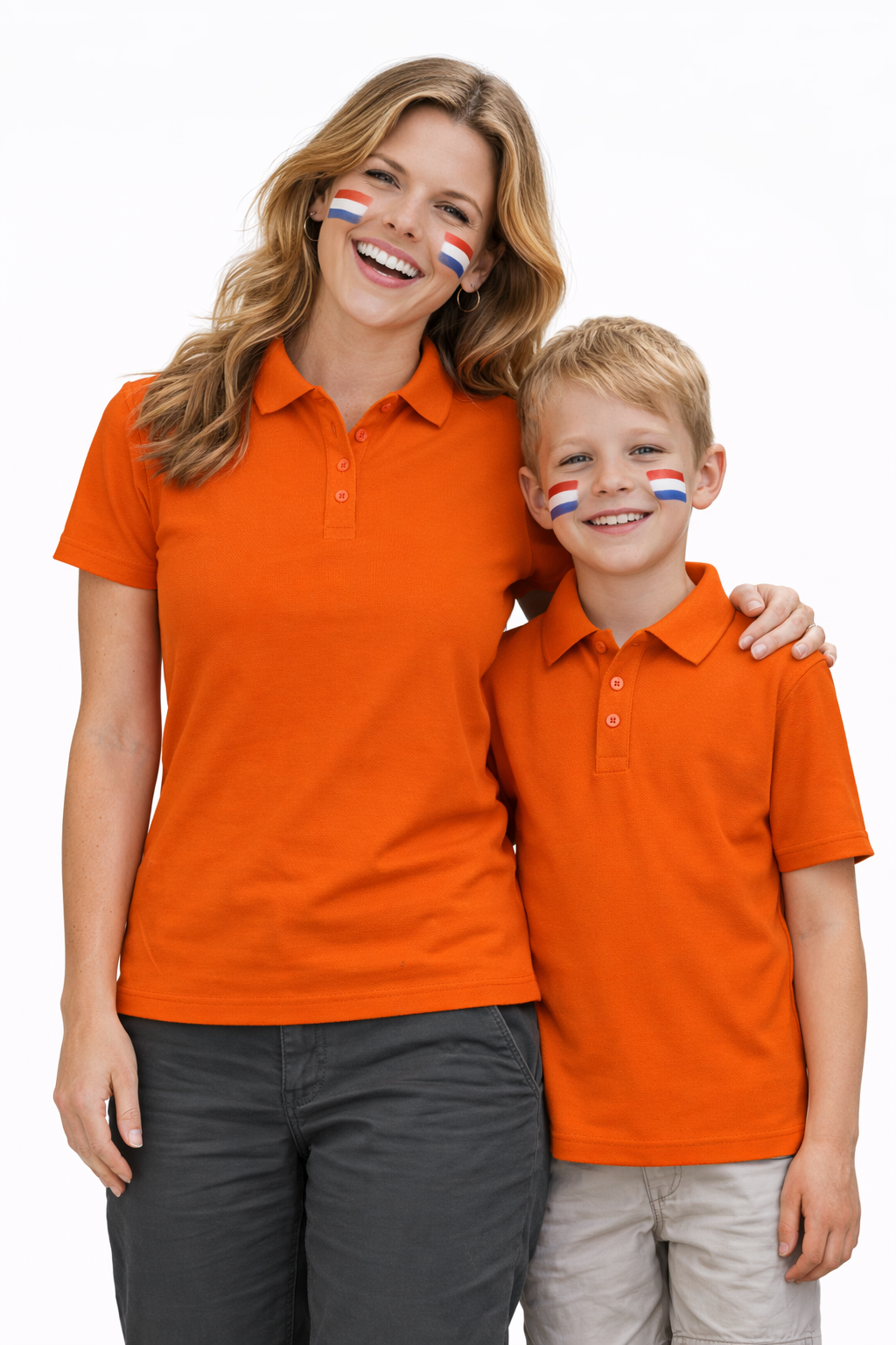 Oranje Polo Kinderen