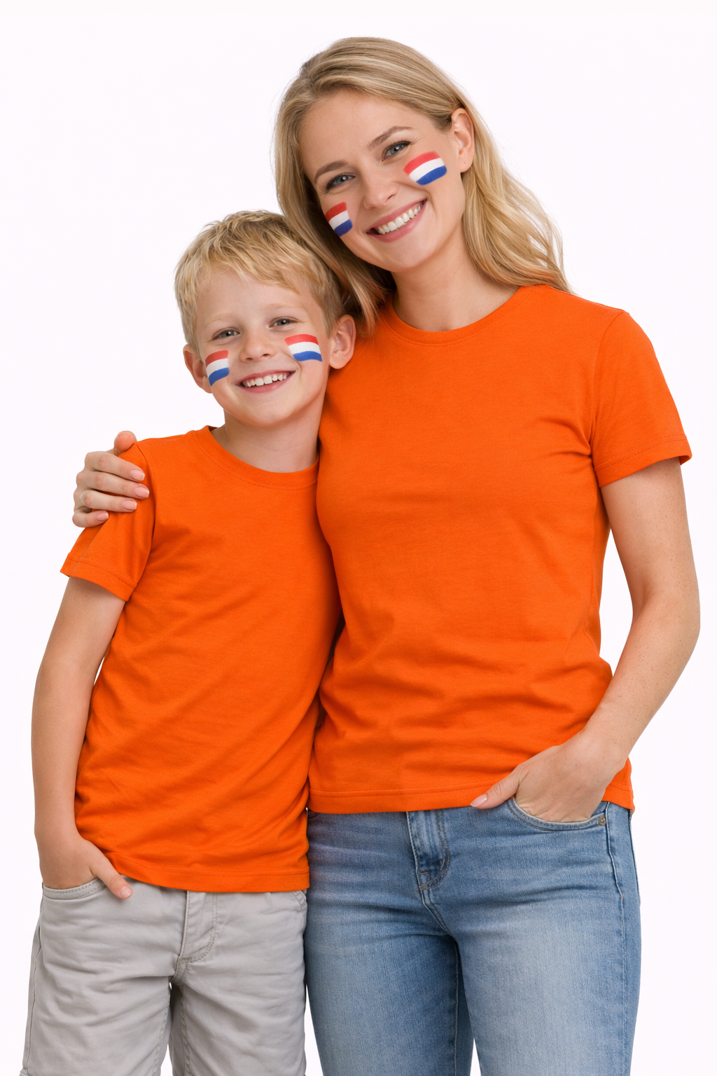 Oranje T-shirt Kinderen