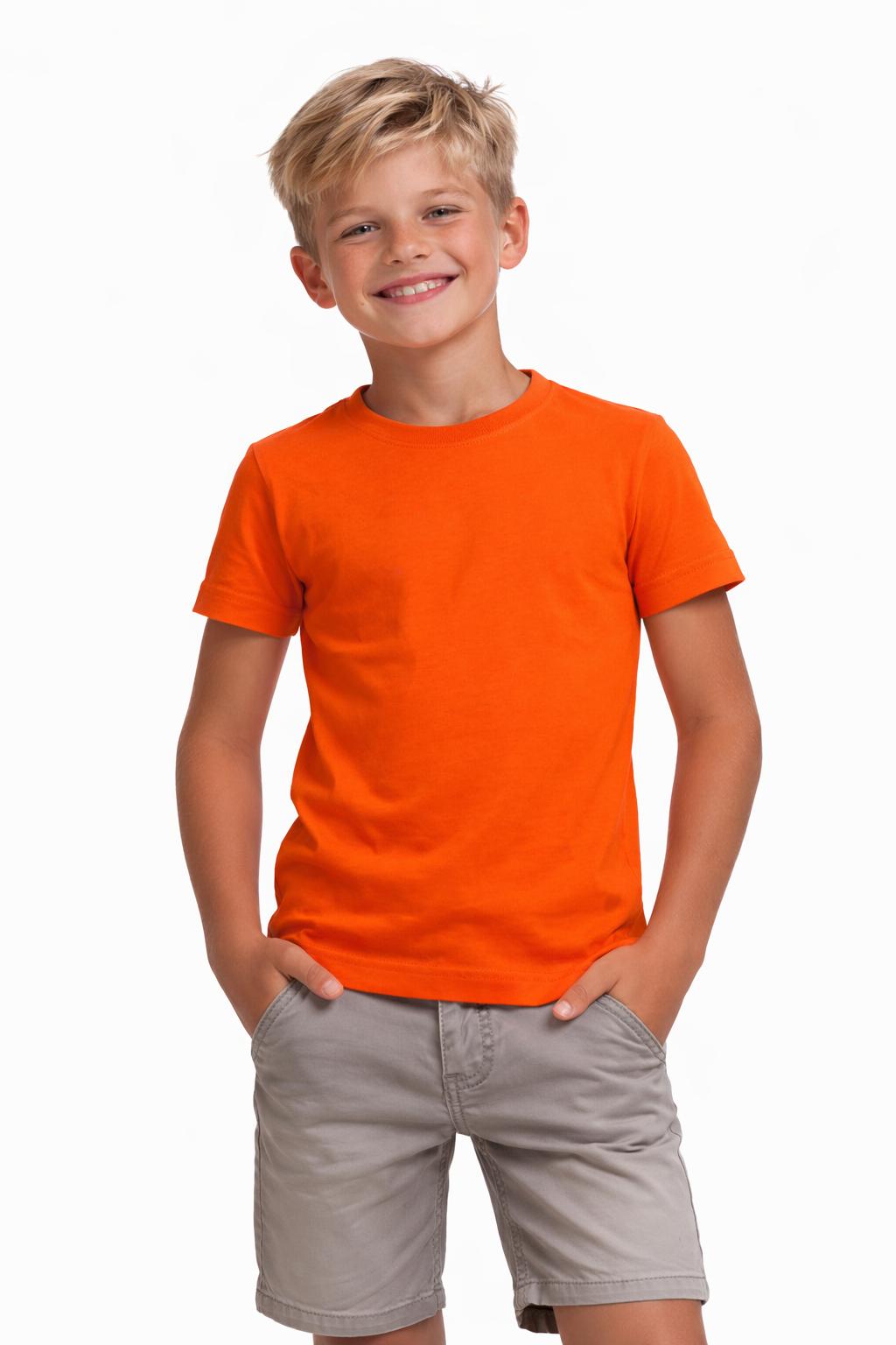 Oranje T-shirt Kinderen